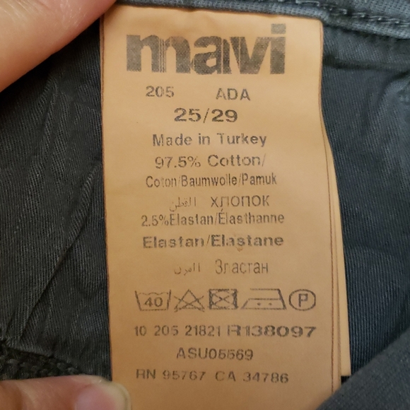 🎉HP🎉NWT Mavi distressed boyfriend, size 25x29 - Picture 11 of 14